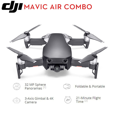 IN STOCK!! DJI Mavic Air Combo mini  RC Quadcopter  with 3-Axis Gimbal 4K Camera  ( 3 color optional )DJI new product