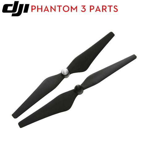 original Phantom 3 SE  Propellers (Composite Hub, Black) 9450  Carbon Fiber Reinforced Self-tightening Propellers
