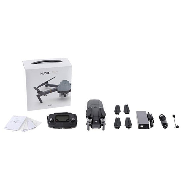 DJI Mavic Pro Folding FPV Drone with 4K HD Camera OcuSync Live View GPS  Professional Quadcopter 100 % New Product  Open box