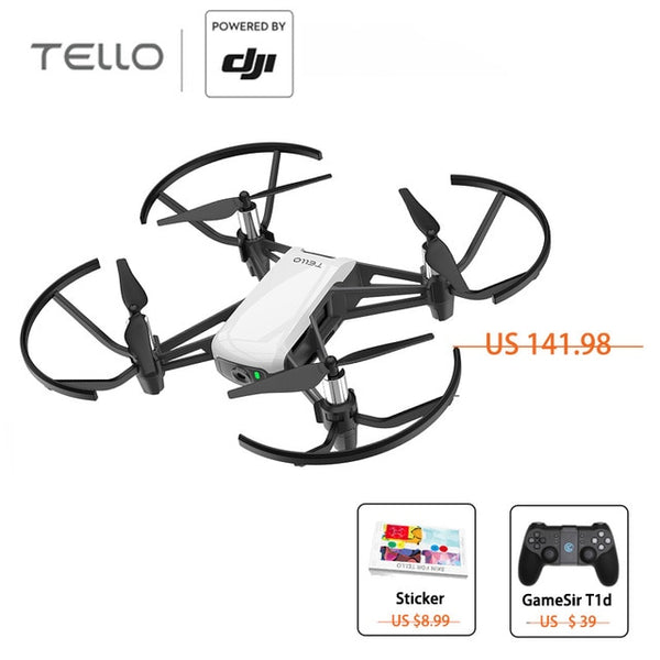 DJI Ryze Tello Drone 720P HD Transmission Camera with GameSir T1d Controller for mini Drone RC Quadcopter