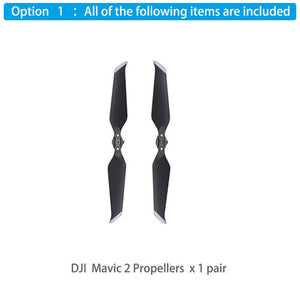 Original DJI Mavic 2 Pro/Zoom Propellers DJI Low-Noise Quick-Release 8743 Propellers Apply to Mavic 2 Pro/Zoom Fly More Combo