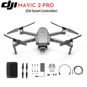 DJI Mavic 2 Pro(DJI Smart Controller) Zoom 1" CMOS Sensor Camera Adjustable Aperture RC Quadcopter With 4K HD Camera mini Drone