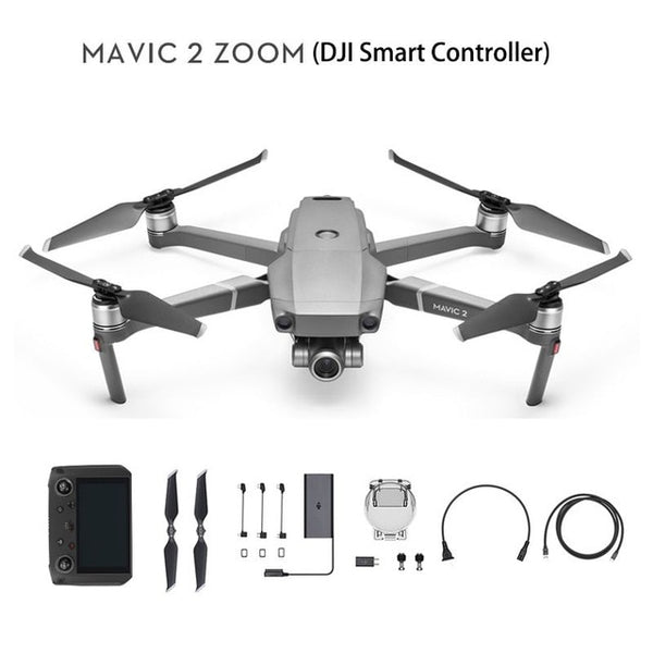 DJI Mavic 2 Pro/Zoom (DJI Smart Controller) 1 inch CMOS Sensor Camera Adjustable Aperture RC Quadcopter With 4K HD Camera Drone