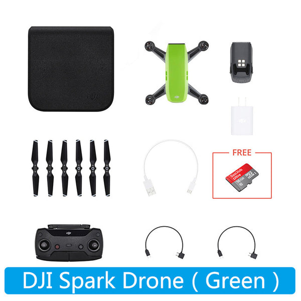 DJI Spark Mini Drone Smart FPV WiFi  Pocket Handheld Selfie Drone With 1080P HD Camera Gesture control 16 min Flight Time